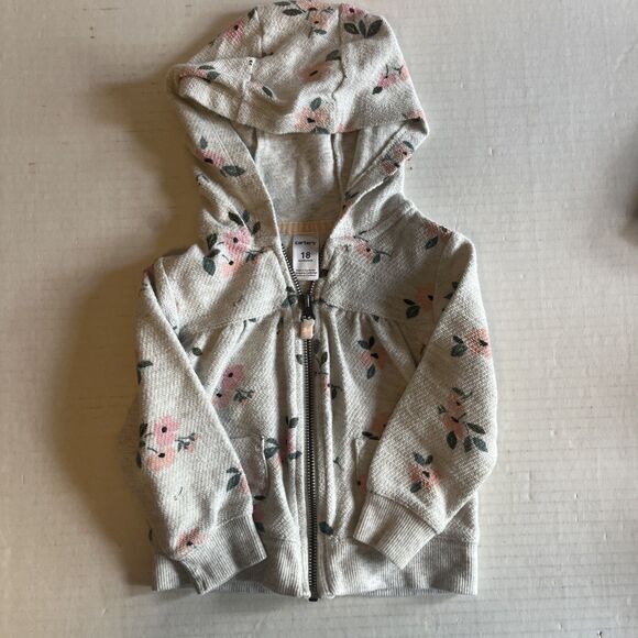 Baby Girl Clothing Lot Size 18 Months Fall Jean Jacket Sweaters Pants 4 Piece - Picture 4 of 15